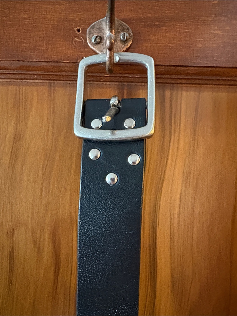 Black Leather Belt